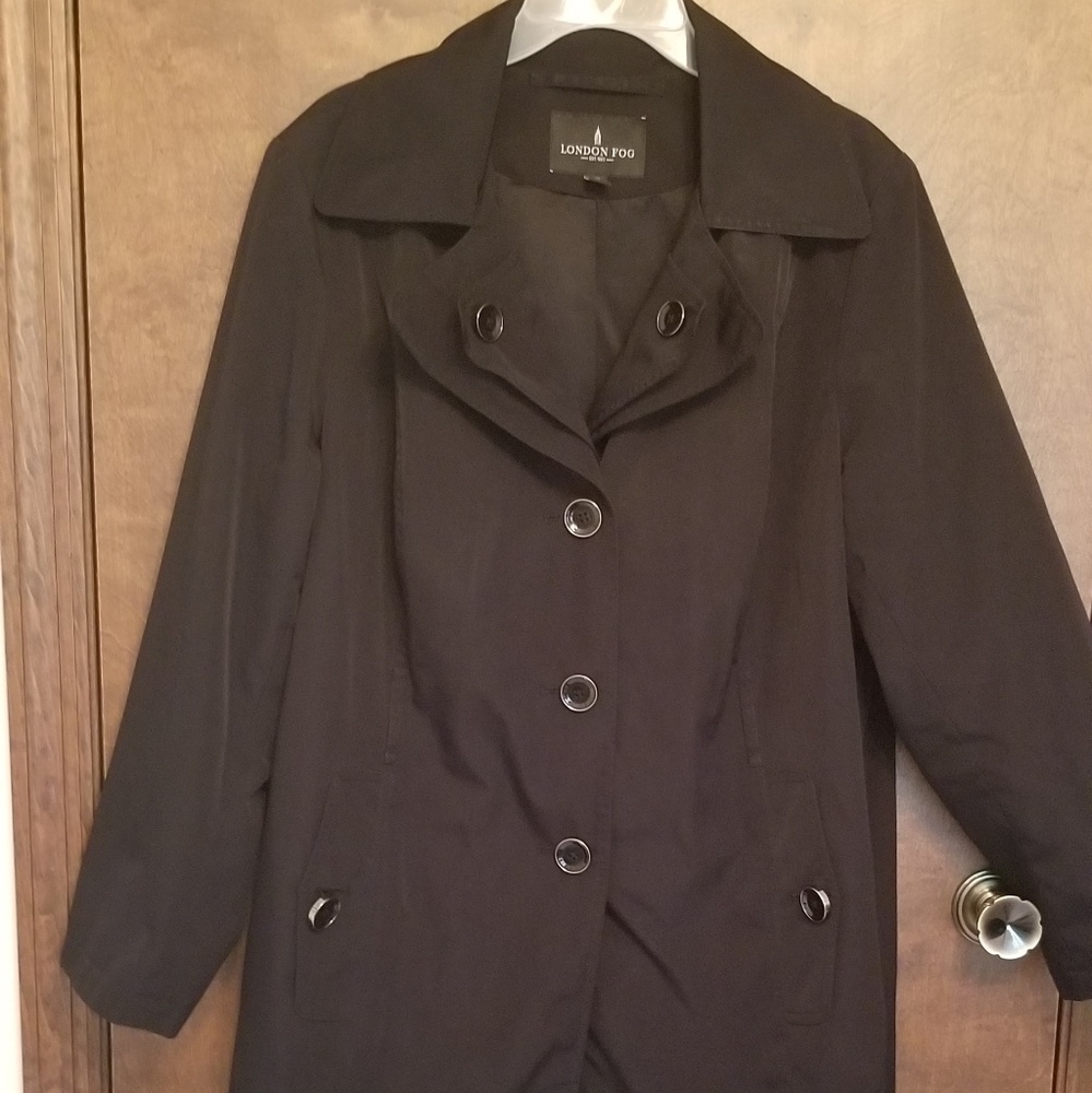 London Fog rain coat